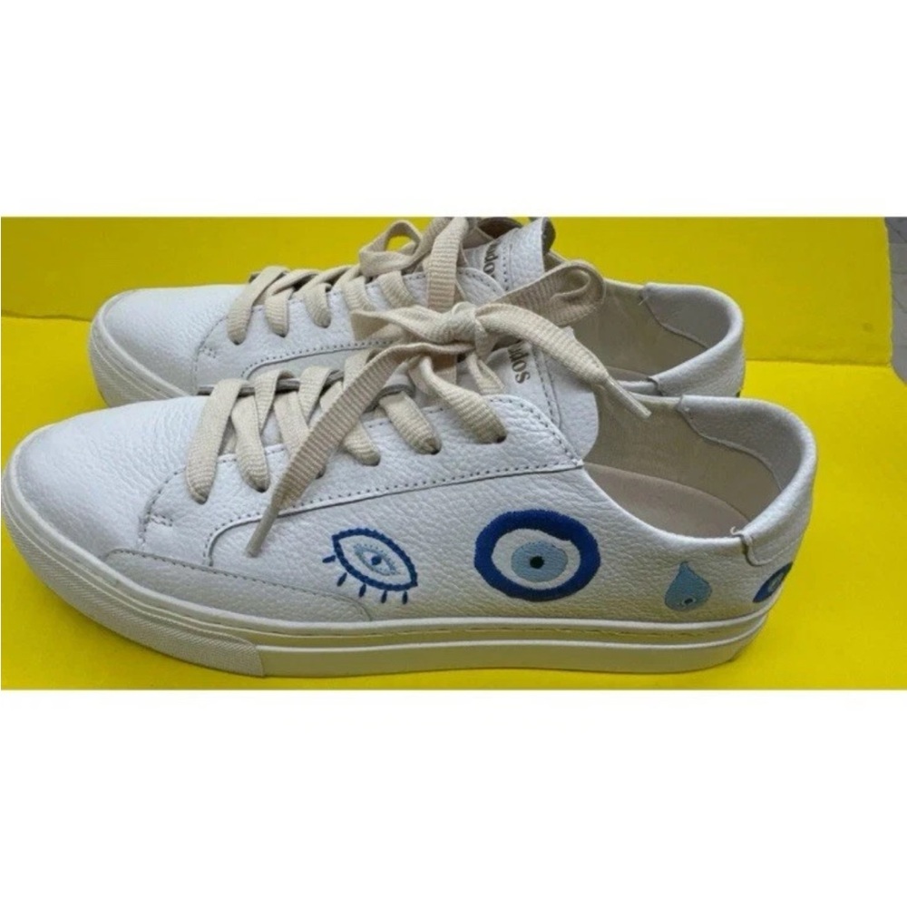 Soludos evil eye sneakers